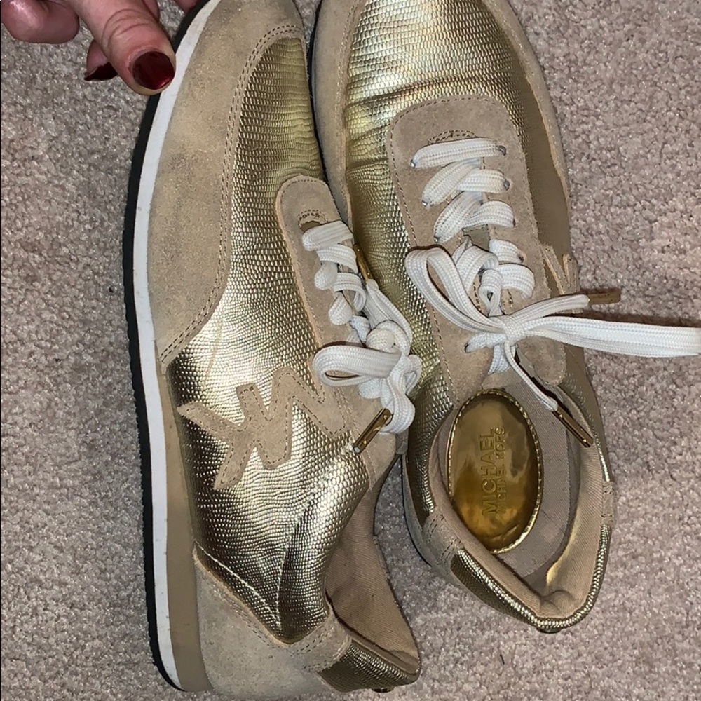 Michael Kors fashion tennis shoes